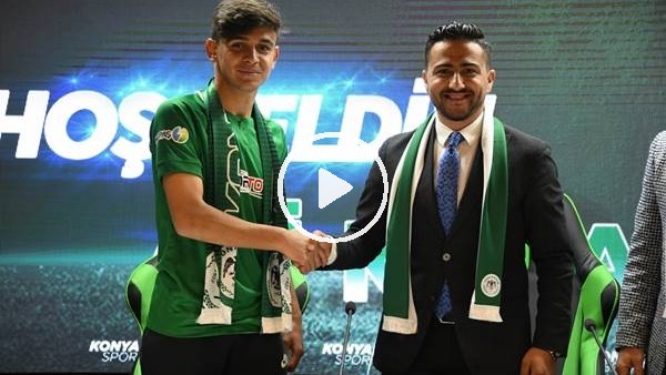Konyaspor, Ali Karakaya ile profesyonel sözleşme imzaladı