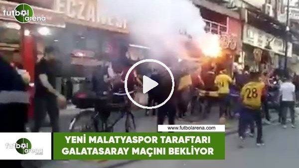 Yeni Malatyaspor taraftarı Galatasaray maçını bekliyor
