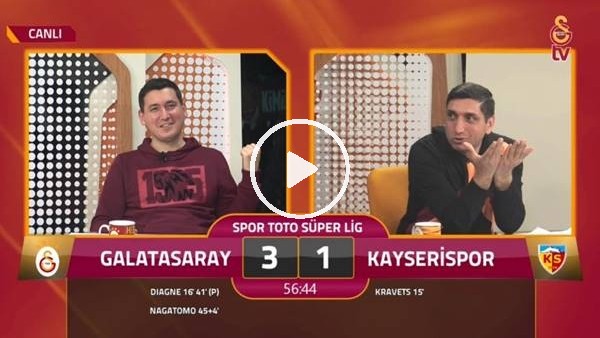GS TV spikerleri Nagatomo'nun yan ağlarına giden şutuna gol diye sevindi