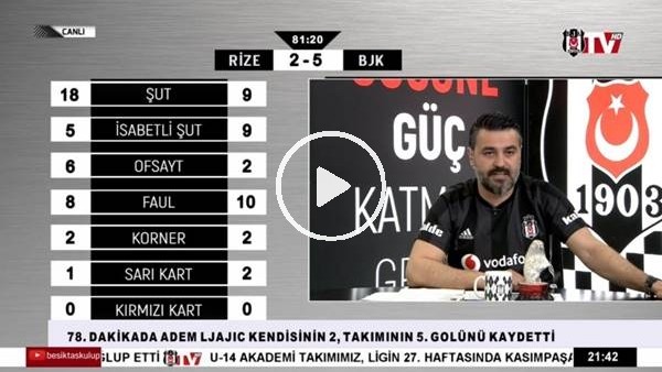 Adem Ljajic ve Güven Yalçın'ın gollerinde BJK TV spikerleri coştu