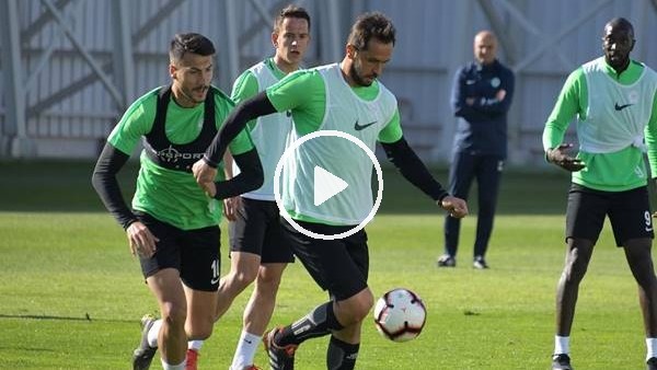 Konyaspor'da Galatasaray maçı hazırlıkları