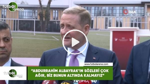 Göksel Gümüşdağ: "Abdurrahim Albayrak'ın sözleri çok ağır, biz bunun altında kalmayız"