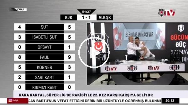 Burak Yılmaz'ın golünde BJK TV spikerlerinde büyük sevinç