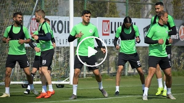 Konyaspor, Başakşehir maçının hazırlıklarını sürdürdü