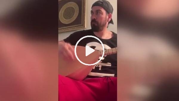 Servet Çetin'den bağlama performansı