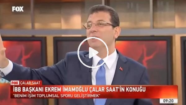 Ekrem İmamoğlu'ndan Başakşehir sorusuna yanıt