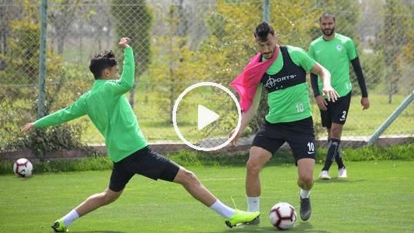 Konyaspor'da Aytemiz Alanyaspor maçı  hazırlıkları