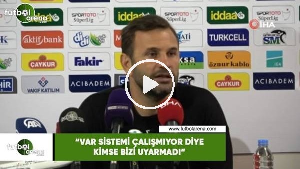Okan Buruk: "VAR sistemi çalışmıyor diye kimse bizi uyarmadı"