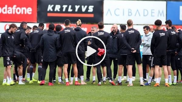 Beşiktaş'ta Çaykur Rizespor maçı hazırlıkları