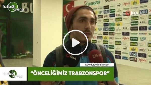 Abdulkadir Ömür: "Önceliğimiz Trabzonspor"