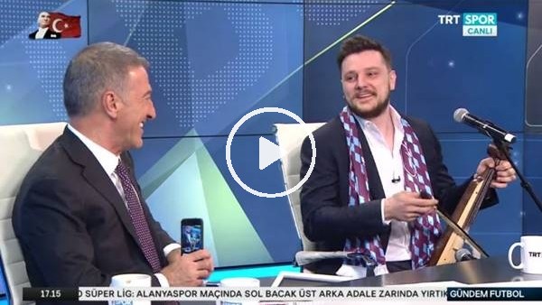 Ahmet Ağaoğlu ve Ekin Uzunlar canlı yayında şarkı söyledi