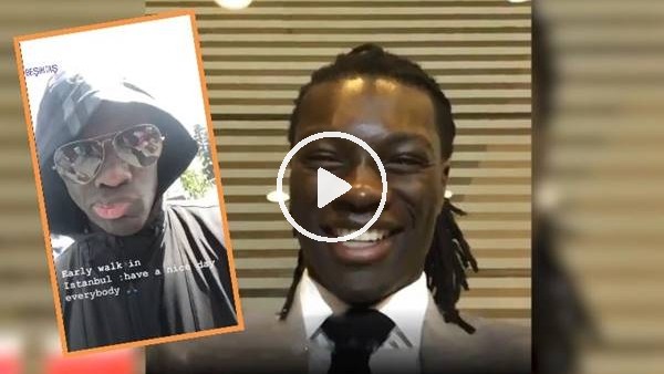  Bafetimbi Gomis, Beşiktaş sokaklarında