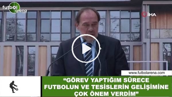 Yıldırım Demirören: "Görev yaptığım sürece futbolun ve tesislerin gelişimine çok önem verdim"