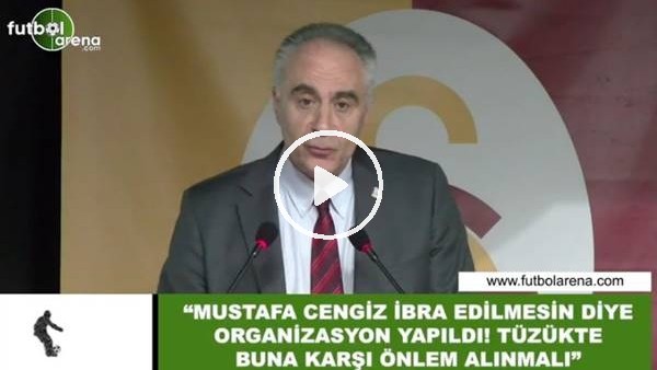 Mehmet Bilen: "Mustafa Cengiz ibra edilmesin diye organizasyon yapıldı"