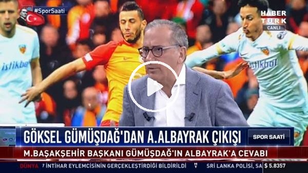Fatih Altaylı'dan Göksel Gümüşdağ'a: "Haddini bilerek konuşacak"