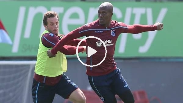 Trabzonspor, Antalyaspor maçı öncesi taktik çalıştı