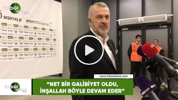 Ahmet Ürkmezgil: "Net bir galibiyet oldu, inşallah böyle devam eder"