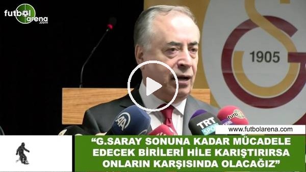 Mustafa Cengiz: "Galatasaray sonuna kadar mücadele edecek"