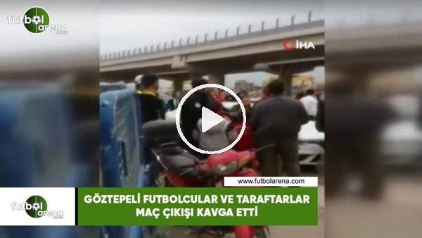 Göztepeli oyuncular ile taraftarlar maç çıkışı kavga etti
