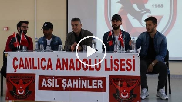  Gazişehir Gaziantep camiası öğrencilerle buluştu
