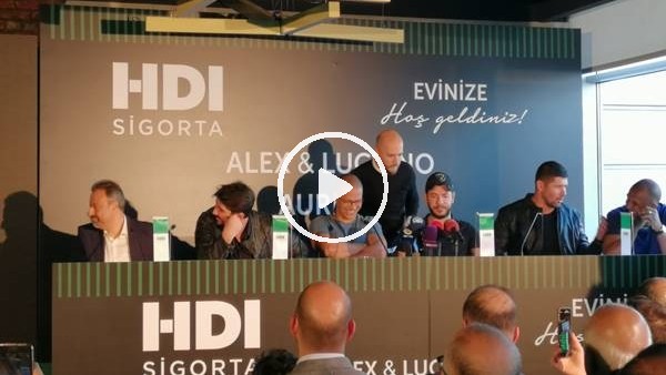 Alex de Souza, Luciano ve Aurelio söyleşiye katıldı
