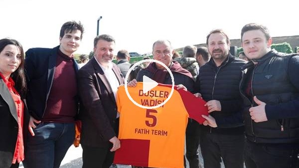 Galatasaray teknik heyeti, futbolcular ve aileleri Riva'da buluştu