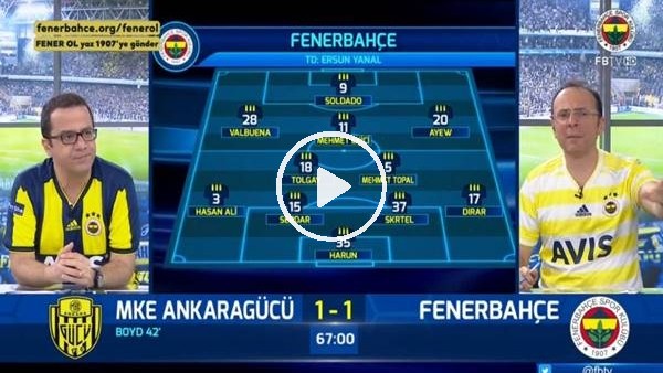 Hasan Ali Kaldırım'ın golünde FB TV spikerleri