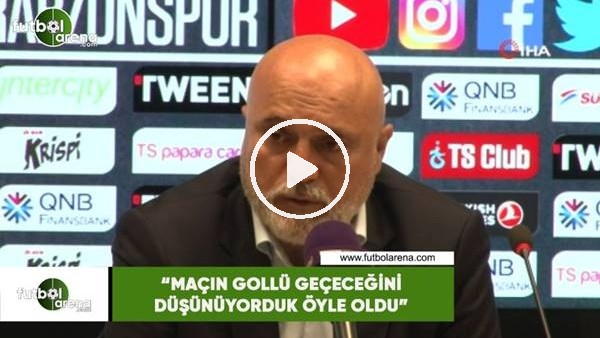 Hikmet Karaman: "Maçın gollü geçeceğini düşünüyorduk öyle oldu"