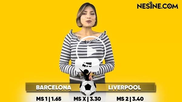 Barcelona - Liverpool TEK MAÇ Nesine'de!