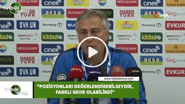İlyas Öztürk: "Pozisyonları değerlendirebilseydik, farklı skor olabilirdi"