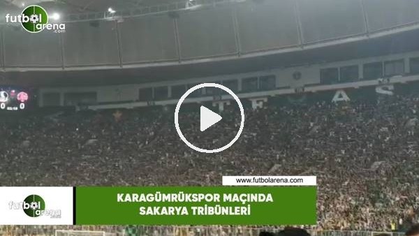 Karagümrük maçında Sakarya tribünleri