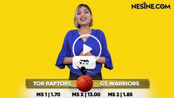Raptors - Warriors TEK MAÇ Nesine'de!