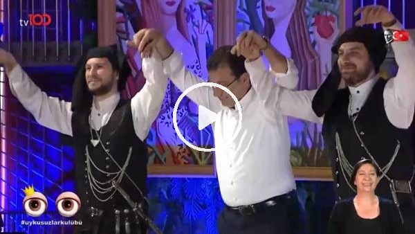 Ekrem İmamoğlu horon tepti