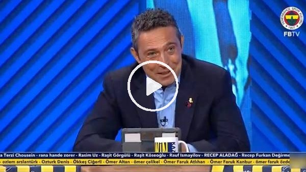 Ali Koç'tan Tuncay Şanlı'ya: "2007'de gittiğinde bu sevgiyi başka yerde bulabildin mi?"