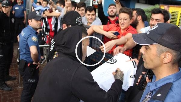 Beşiktaş kafilesi Trabzon'da