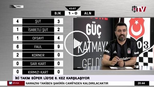 Caner Erkin'in kendi kalesine attığı golde BJK TV spikerleri