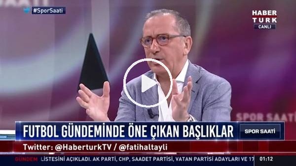 Fatih Altaylı: "Fikret Orman, Şenol Güneş'in özgüvenini yok etti"
