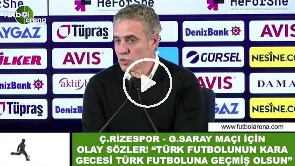 Ersun Yanal'dan olay sözler! "Türk futbolunun kara gecesi, Türk futboluna geçmiş olsun"