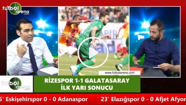 Cenk Özcan: "Hakem penaltı atışını tekrar ettirmeliydi"
