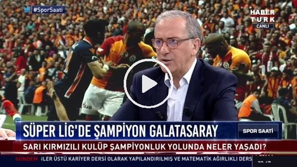 Fatih Altaylı: "Rakiplere göre Türkiye'de kazanılan şampiyonluklar damia şaibelidir"
