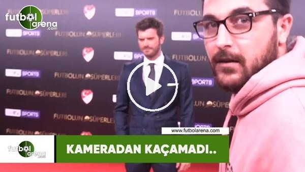Kameradan kaçamadı...