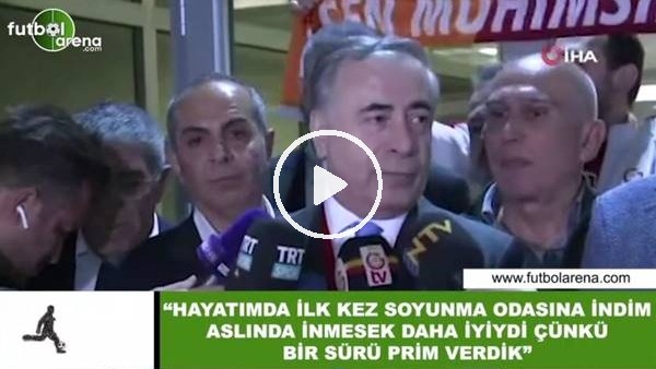 Mustafa Cengiz: "Hayatımda ilk defa soyunma odasına indim inmesek iyiydi çünkü bir sürü prim verdik"