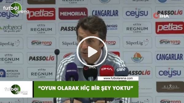 Bülent Korkmaz: "Oyun olarak bir şey yoktu"
