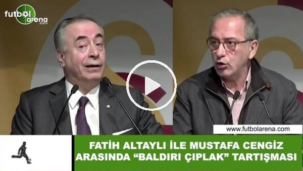 Fatih Altaylı ile Mustafa Cengiz arasında "baldırı çıplak" tartışması