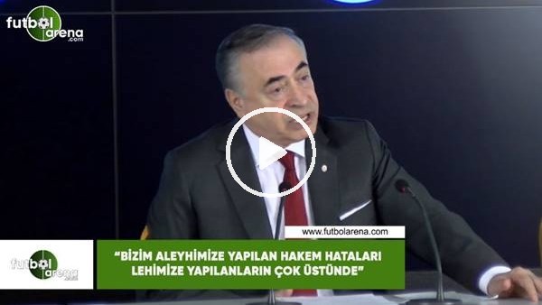 Mustafa Cengiz: "Bizim aleyhimize yapılan hakem hataları lehimize yapılanların çok üstünde"