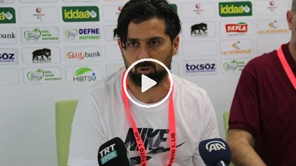 İlhan Palut: "Bugüne kaar hiçbir takım karşısında pes etmedik"