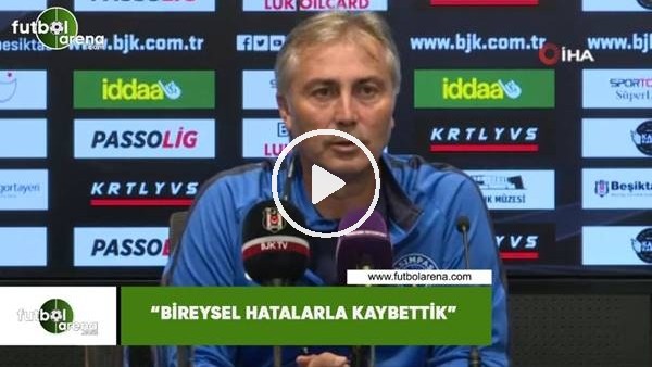 İlyas Öztürk: "Bireysel hatalarla kaybettik"