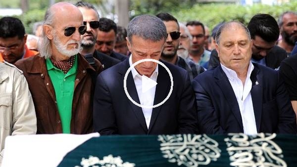Ahmet Ağaoğlu'ndan kayınvalidesine son görev
