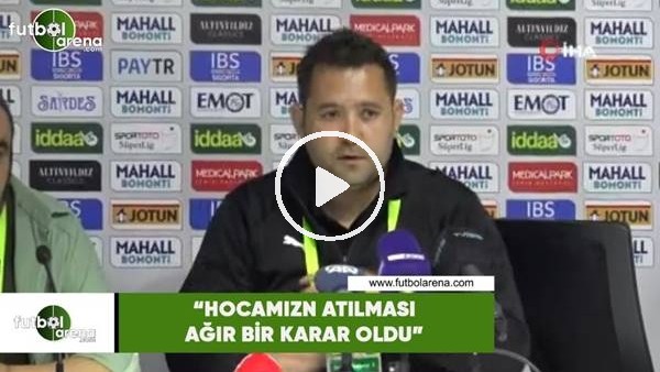Özgür Doğramacı: "Hocamızın atılması ağır bir karar oldu"