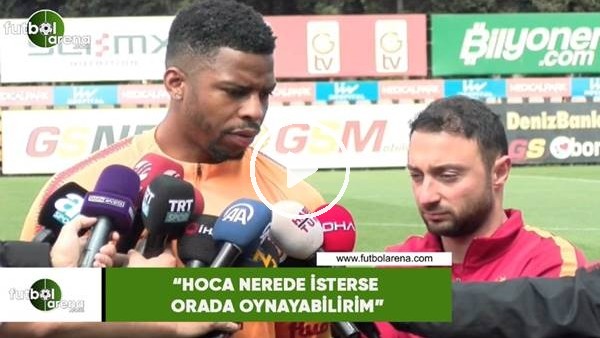Donk: "Hoca nerede isterse orada oynayabilirim"